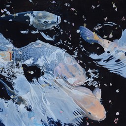 Schooling Surface Swimmers